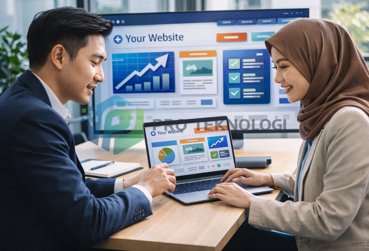 Website Profesional untuk Segala Industri lewat Jasa Pembuatan Website Bogor